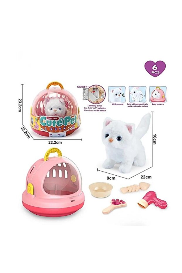 Cute Pet Space Cage