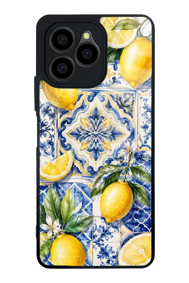Omix X6 Mediterranean Lemon Royale Design Glossy Phone Case