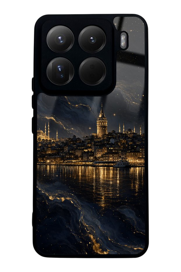 Xiaomi 15Pro Golden Galata Night Design Glossy Phone Case