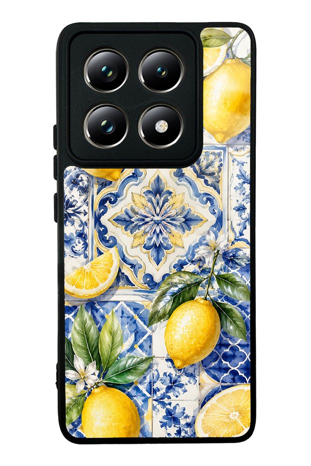 Xiaomi Mi 14t Pro Mediterranean Lemon Royale Design Glossy Phone Case