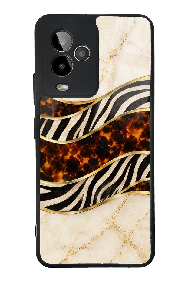 Gm 24 Pro Ivory Safari Design Glossy Phone Case