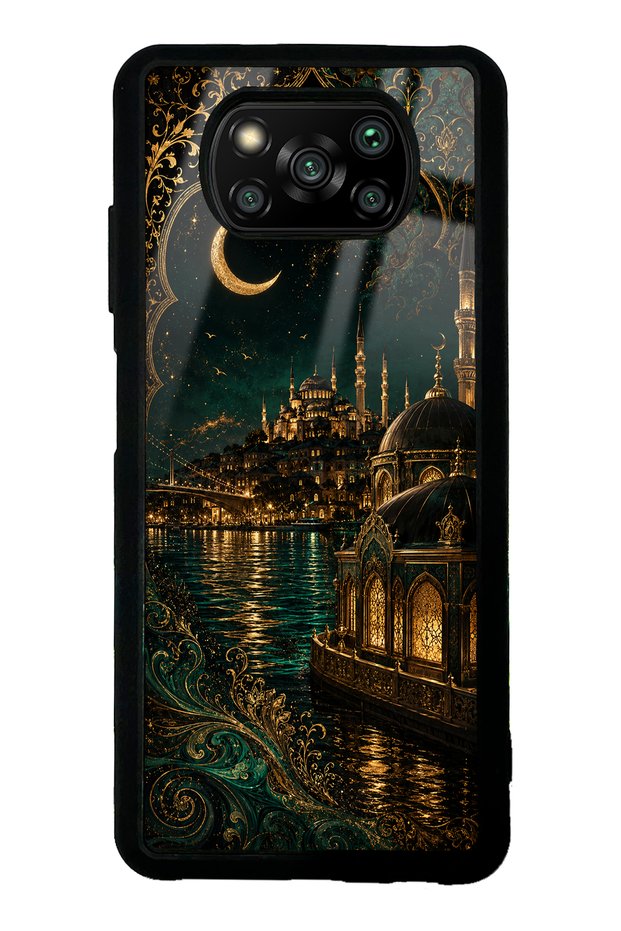 Xiaomi Poco X3 Emerald Bosphorus Palace Design Glossy Phone Case