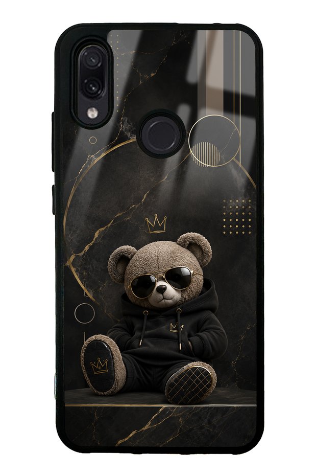 Xiaomi Redmi Note 7 Royal Teddy Design Glossy Phone Case