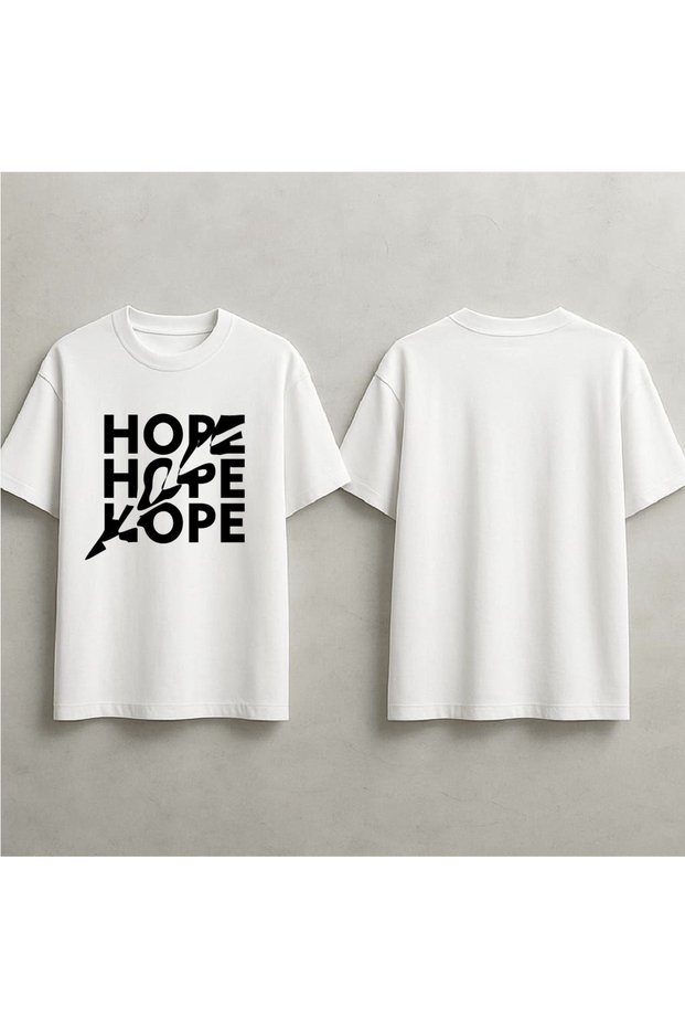 Hope Printed Oversized T-Shirt