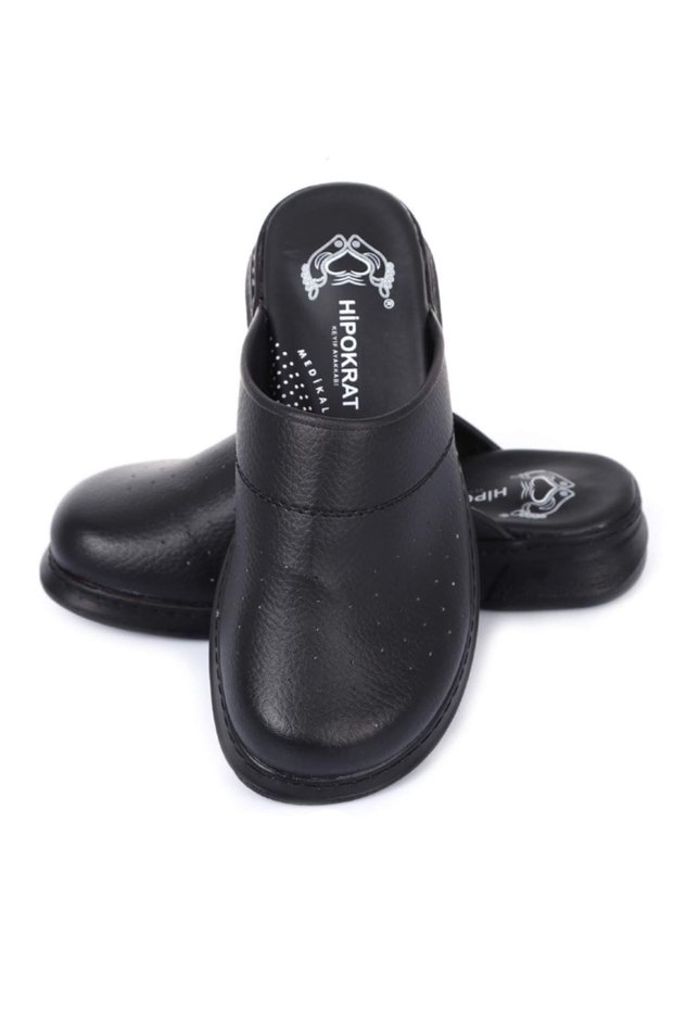 Black Clog Slipper for Doctors, Nurses, Hospitals, and Chefs
