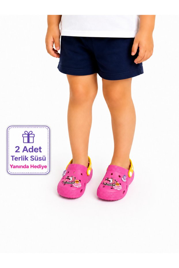 Children's Cross Slippers with 2 Slippers and Ornament Gift