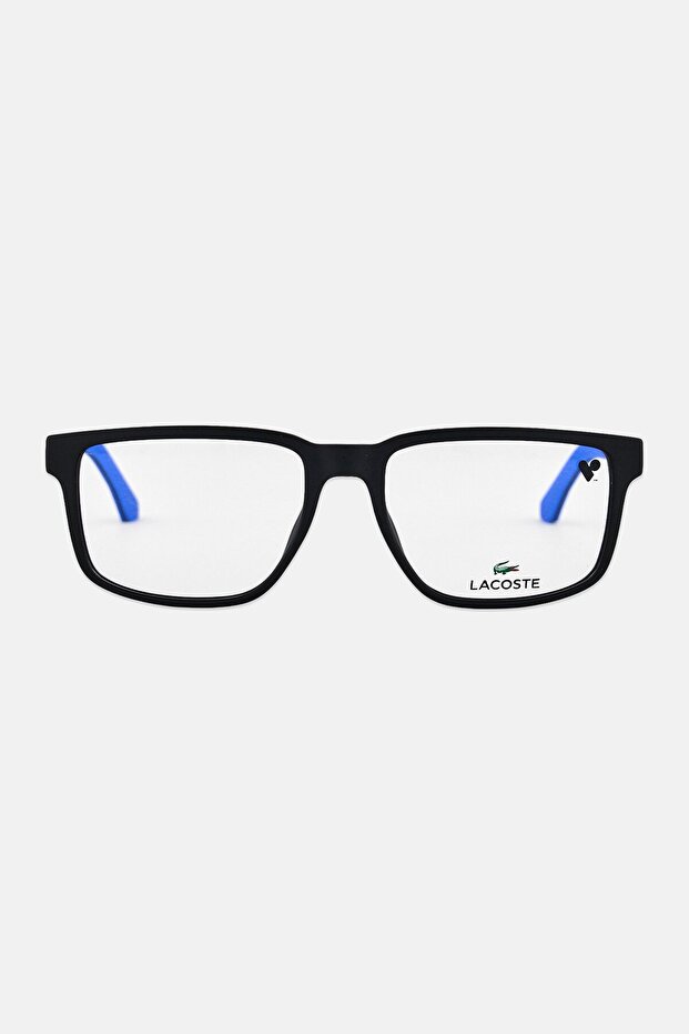 Men L2912 Rectangular Eyeglasses, Black