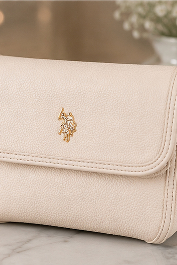 USPA FLAP BAG US6563,CREAM