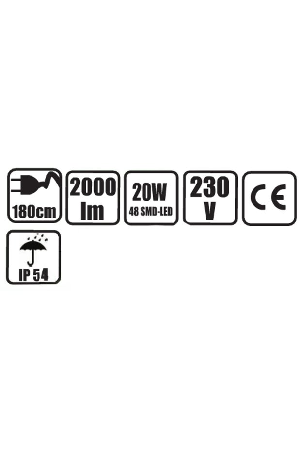 LAMPĂ HALOGEN 20W 48 SMDLED 2000lm C5940 CORONA