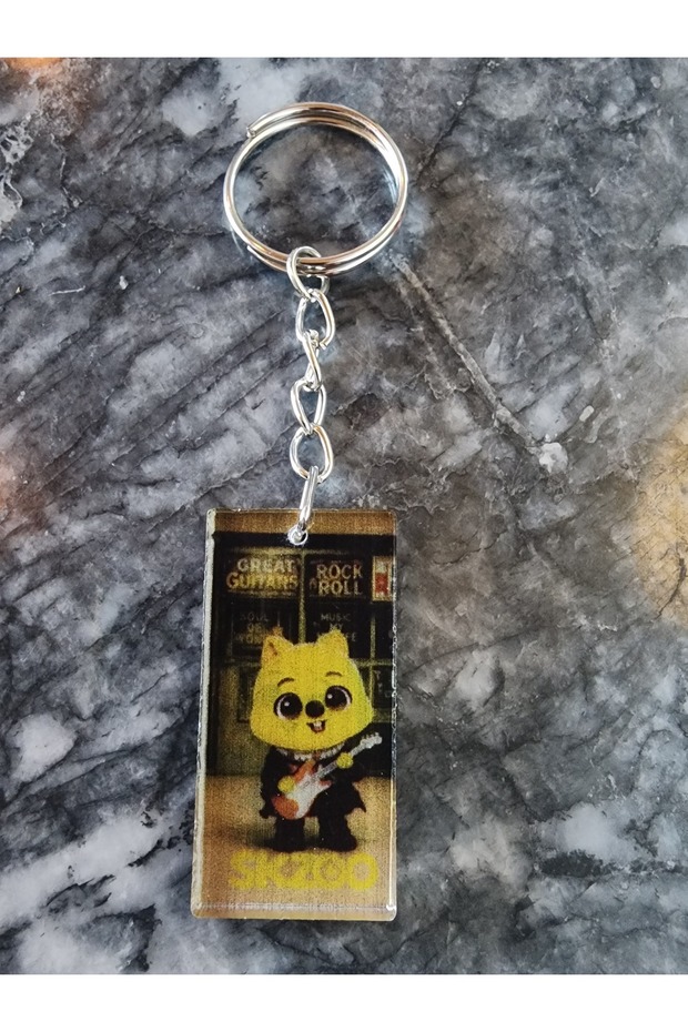 Skzoo Straykids Han Quoakka Epoxy Keychain Bag Accessory