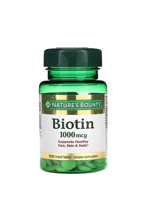 BIOTIN 1000 MCG - HAIR,SKIN & NAILS TABLETS 100