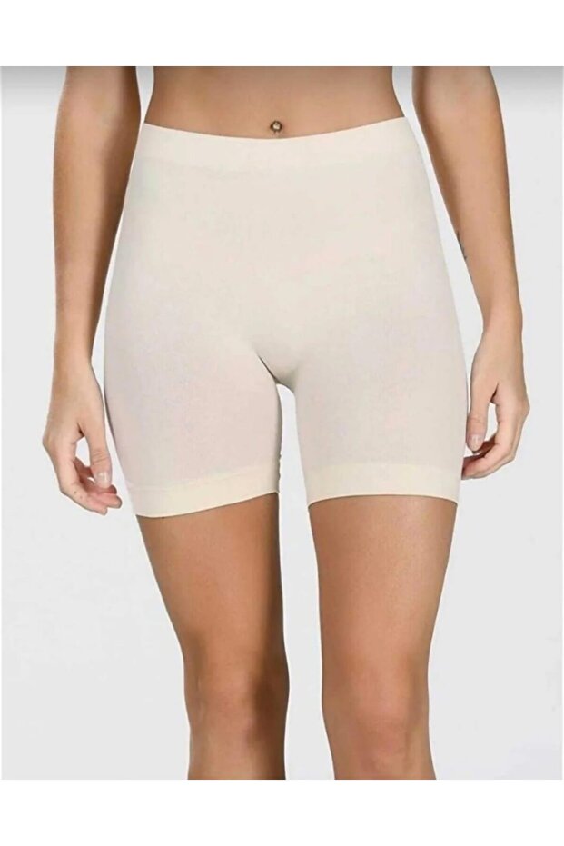 T-15 Women's Seamless Long Boxer Shorts Single Piece