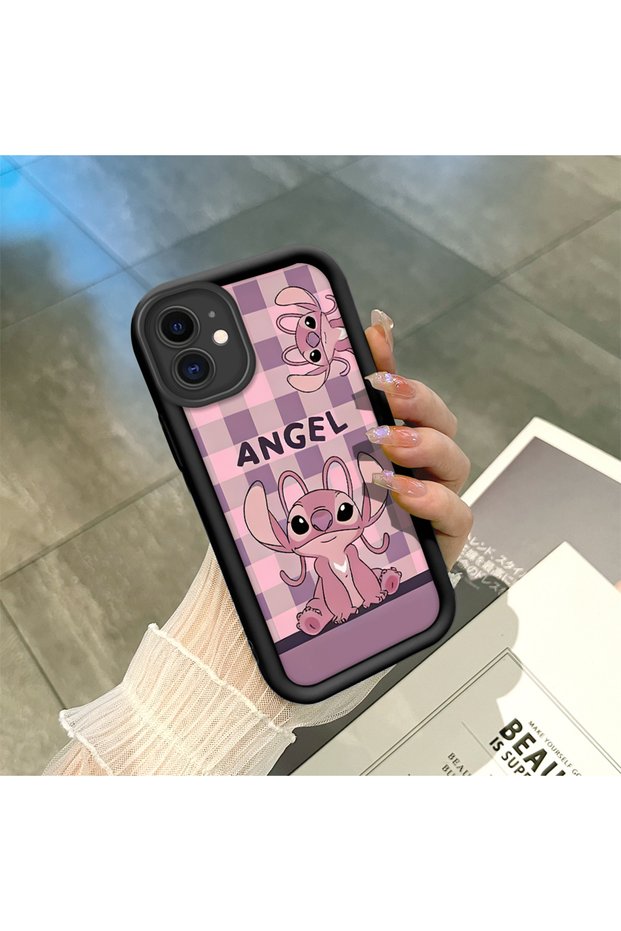 iPhone 11 Compatible Black Silicone Case with Shockproof Camera Protection