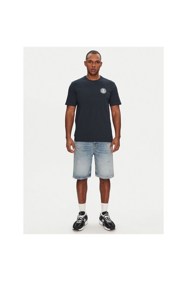 Tricou bărbătesc ELYZT00490-ECN Bleumarin