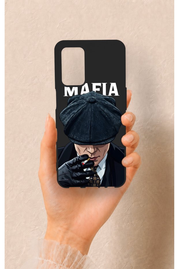 حافظة سيليكون متوافقة مع هاتف أوبو A55 بنمط MAFIA