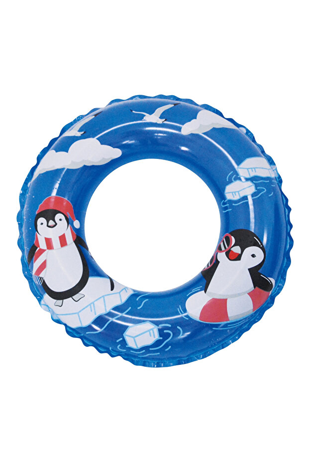Penguin Animal Inflatable Pool & Beach Float Swim Ring, PVC