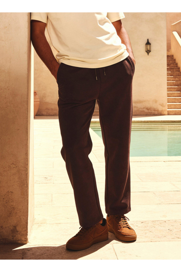 OPEN HEM INTERLOCK JOGGER