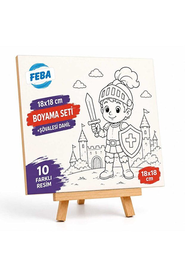 ŞÖVALELİ BOYAMA SETİ