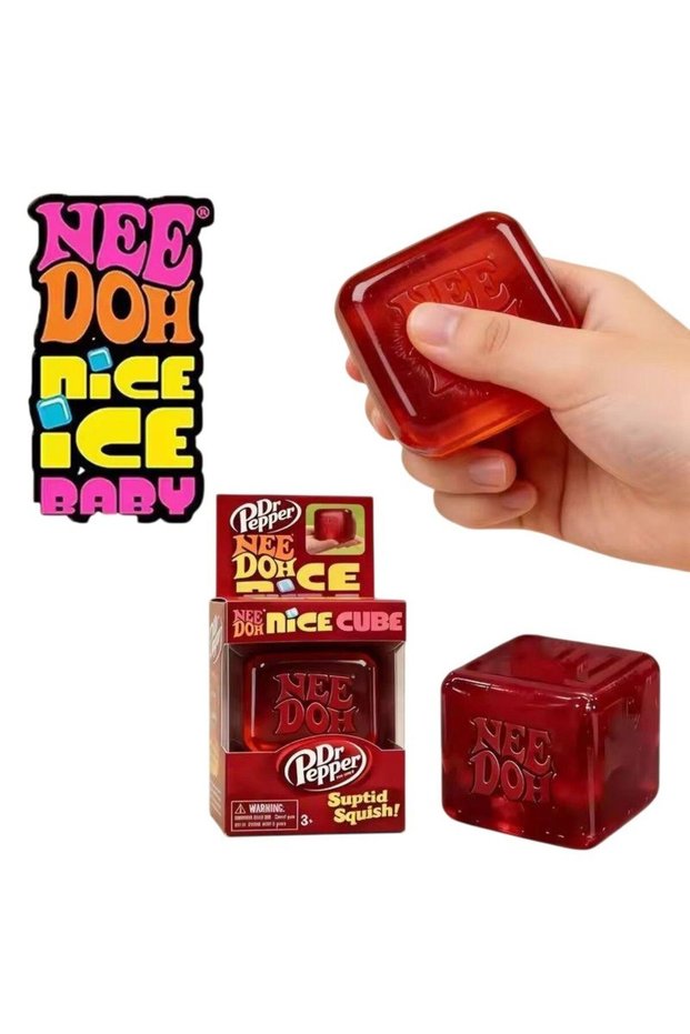 Nice Cube Squishy Dr Pepper Anti Stres Oyuncak