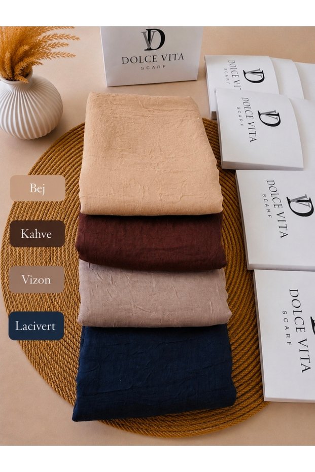 Dolce Vita Original Iron-Free Bamboo Shawl 4-Pack