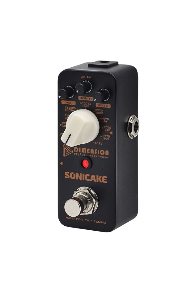 دواسة تأثيرات رقمية SONICAKE من الجيل الخامس مع 11 تأثيرًا من نوع فيزر وفلانجر وكوروس و...