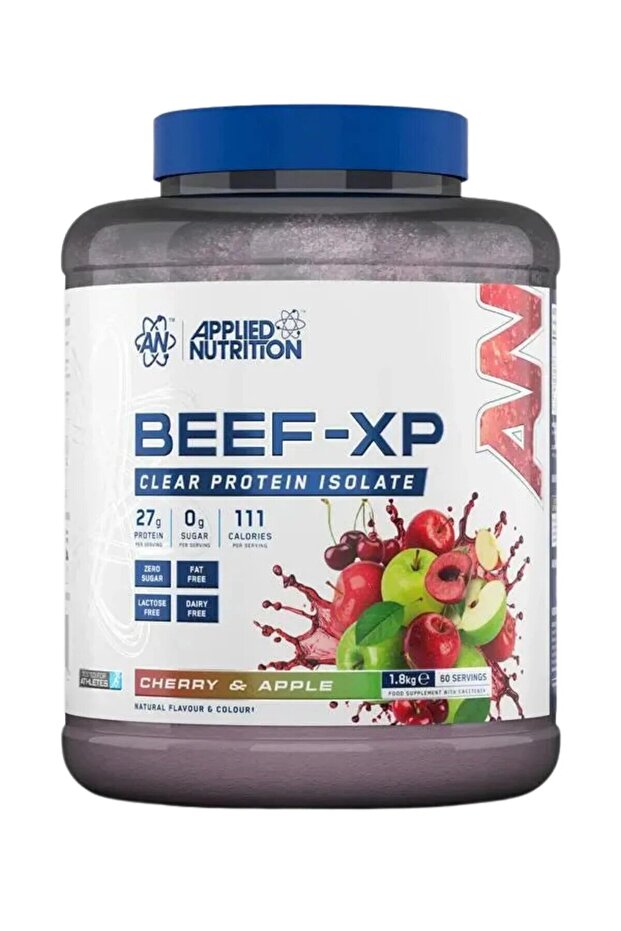 بيف إكس بي بروتين الكرز والتفاح - Beef-XP Clear Hydrolysed Protein Cherry & Apple 1.8 KG