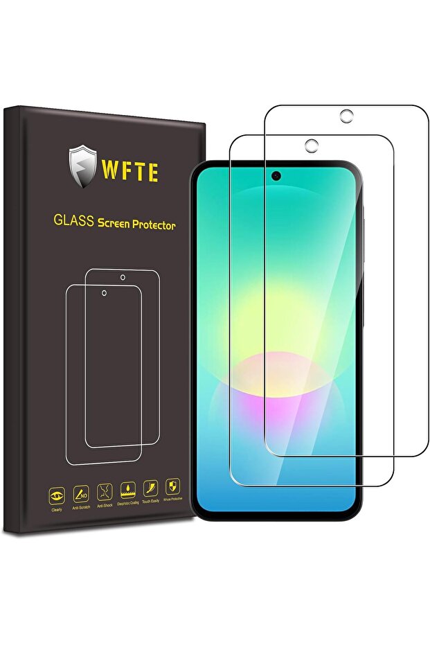 Samsung Galaxy A27 Compatible Screen Protector Shatterproof Glass 9H Tempered Screen Glass Transparent Passifik