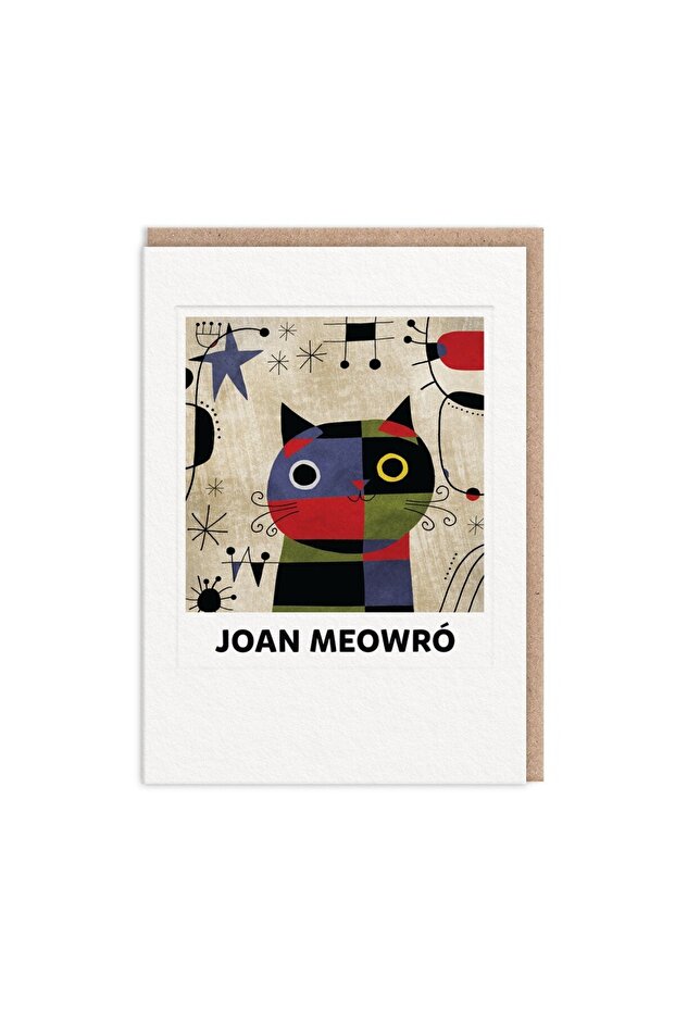 Angela Rozelaar Design 7X5 Postcard Joan Meowró 13360