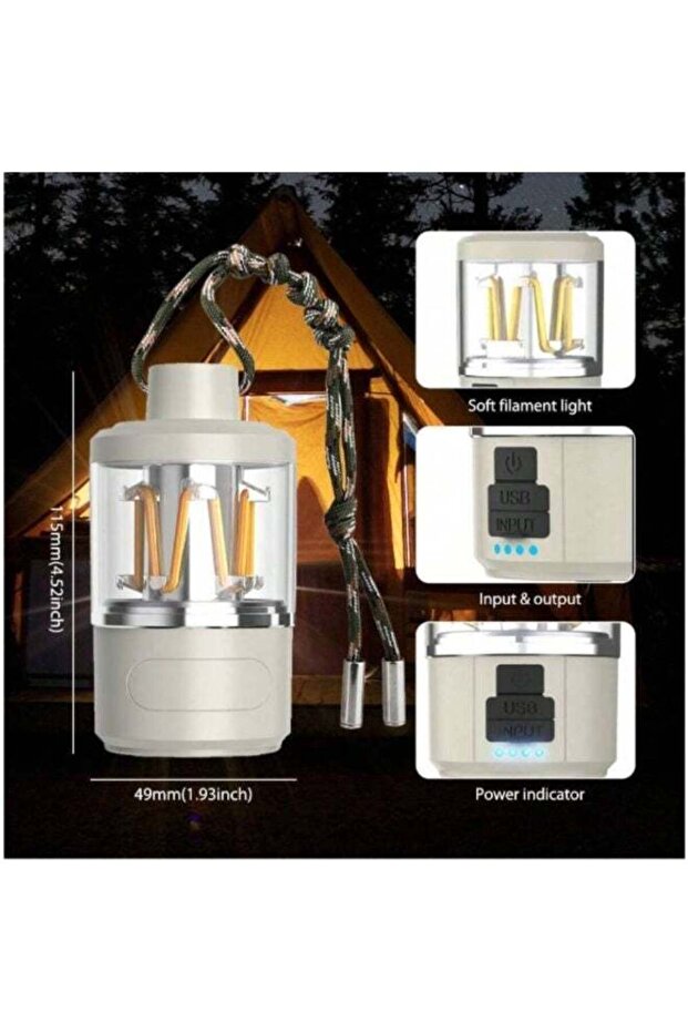 كشاف ومصباح التخييم الذكي 3 في 1 (Multi-Flashlight & Lantern) - 2
