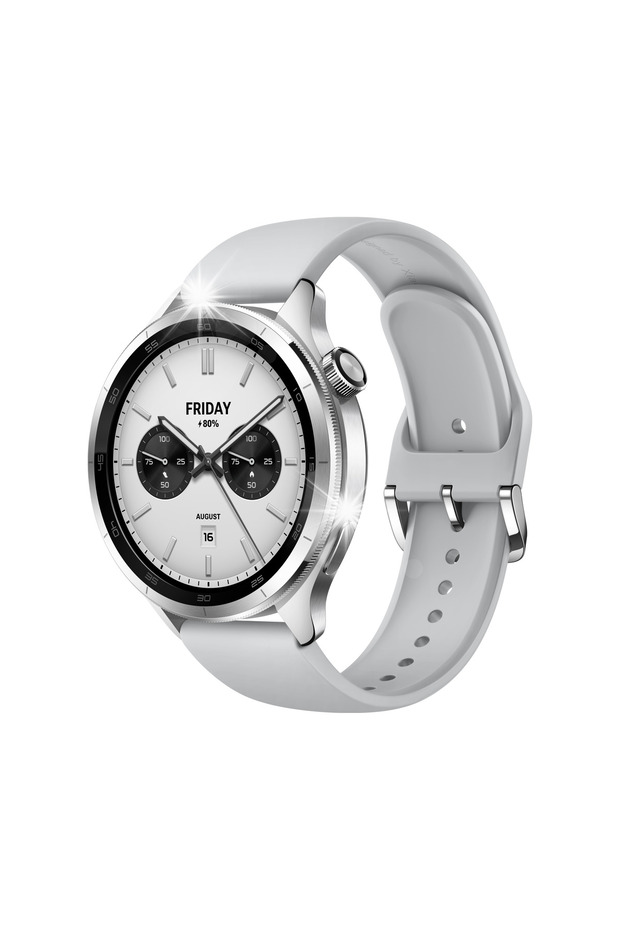 Ceas inteligent S4, argintiu