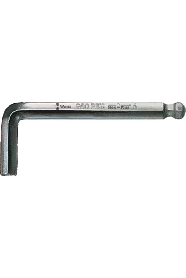 950 Pks Allen Key, Metric, Chrome Plated, 5 X 90 mm