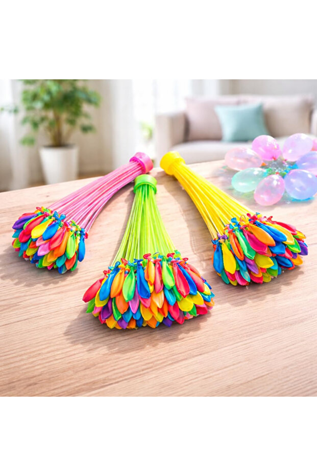111-Piece Water Balloon Set with Self-Tie Attachment Device