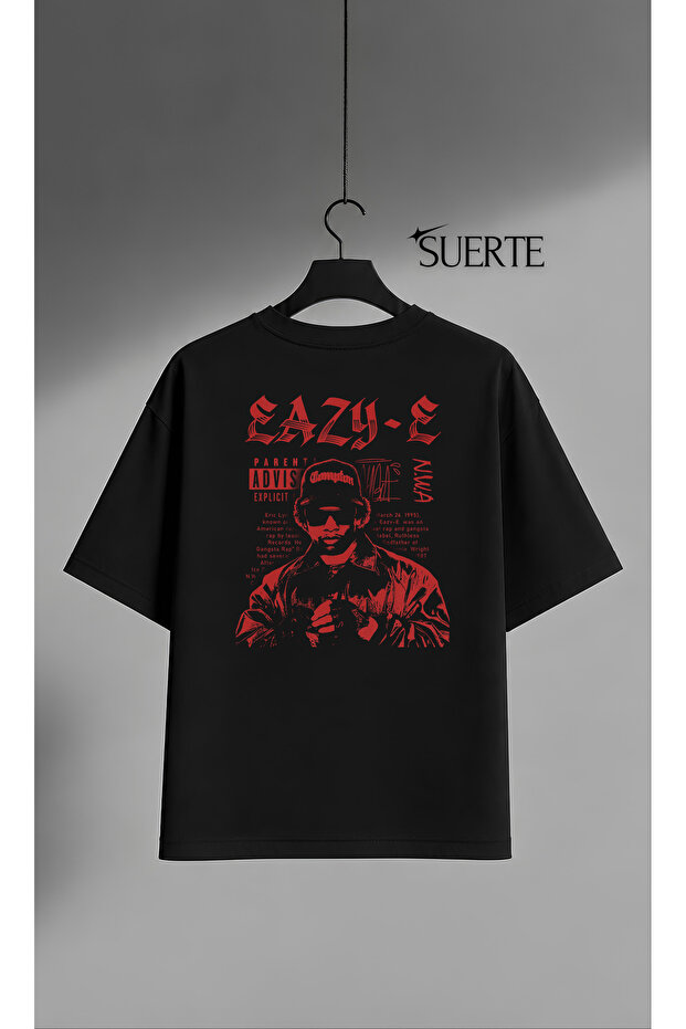 Eazy-E Printed Oversize Unisex Design T-Shirt | Specially Designed High-Quality Printed T-Shirt