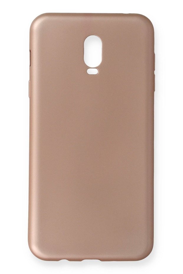 Compatible Case for Samsung Galaxy C8 Yumauask Colorful Flexible Premium Rubber Silicone - Rose Gold