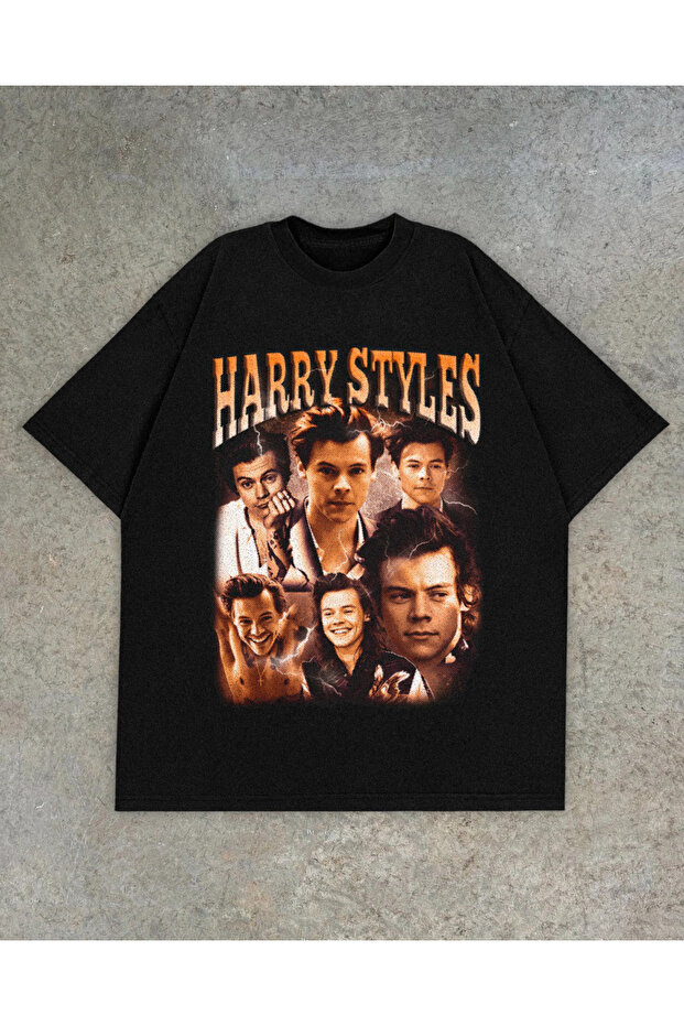 Harry Styles Icon Printed Unisex Oversize T-Shirt