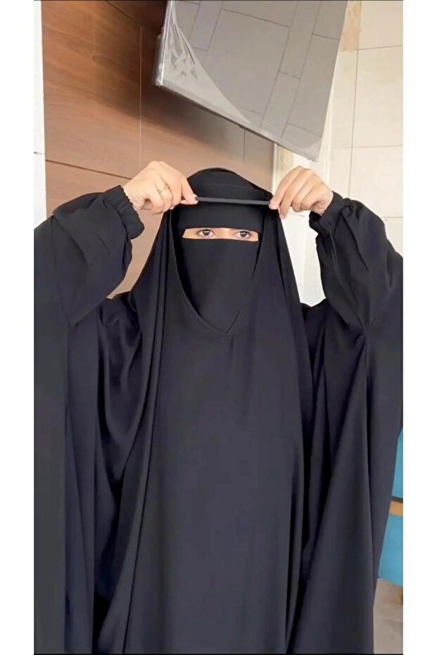 خمار اسلامي كم مطاط رقم1