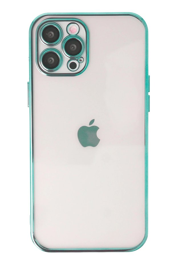 Concepta iPhone 12 Pro Case with Lens Silicone (190927) - Green