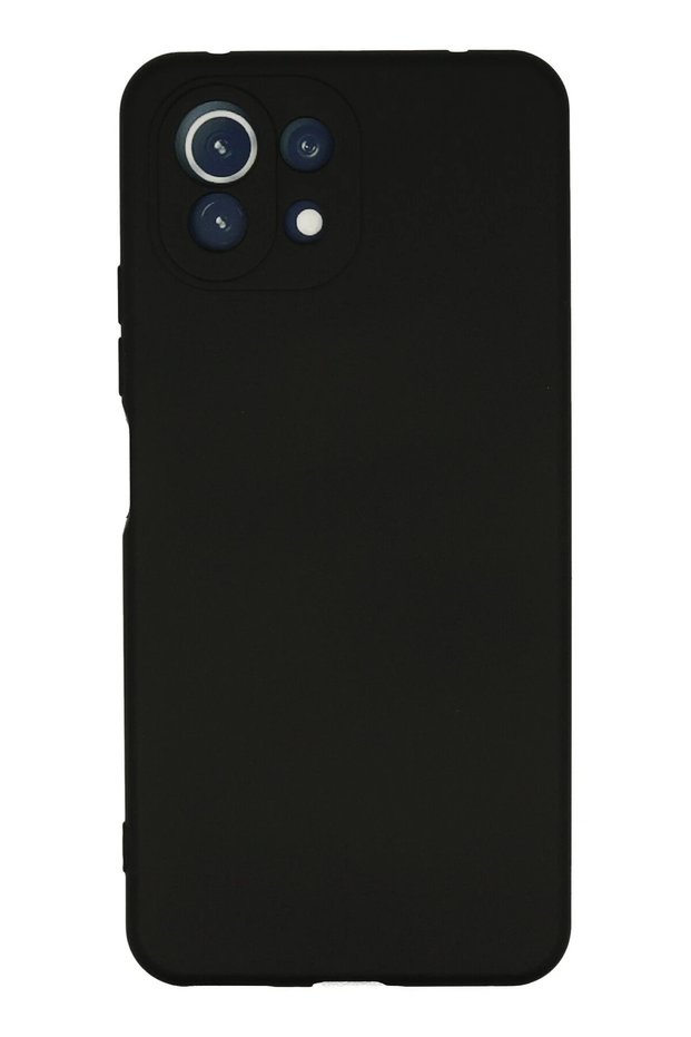 Aconcept Mi 11 Lite Case Nano Velvet Silicone (145657) - Black