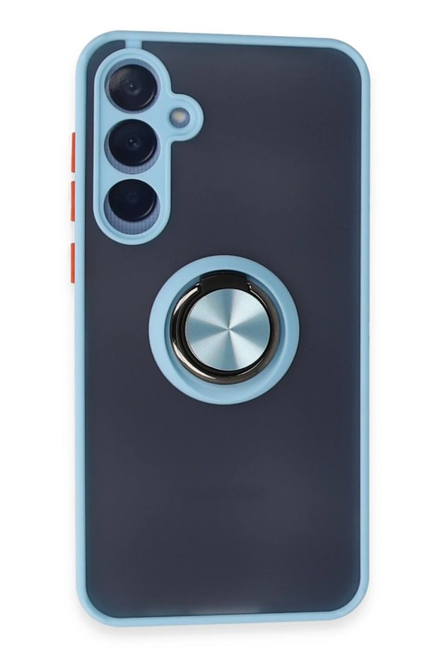 Aconcept Galaxy A25 5g Case Montreal Silicone Cover with Ring - (24940) Ice Mi