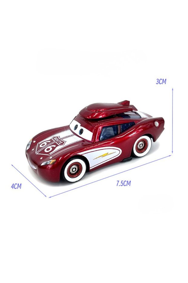 1 PCE Pixar Cars 2026 New Lightning McQueen Fillmore 4-10CM 1:55 Metal Model Racing Car Toys Childre