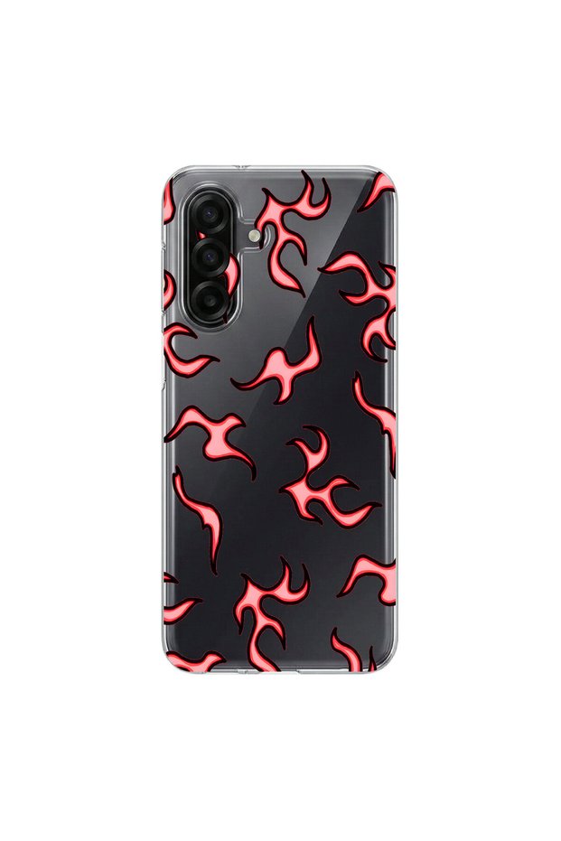 Samsung Galaxy A17 Compatible Wallpaper 4 Design Transparent Case