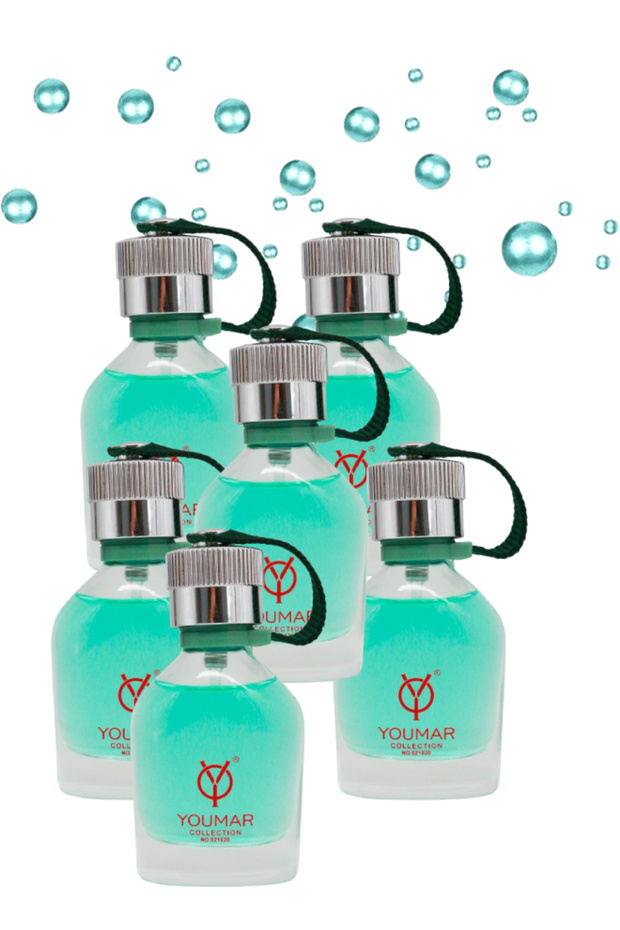 6 قطع عطر رقم 021020 للرجال 25 مل