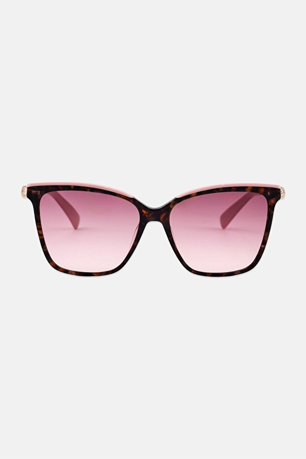 Women LO683S Butterfly Sunglasses, Multicolor