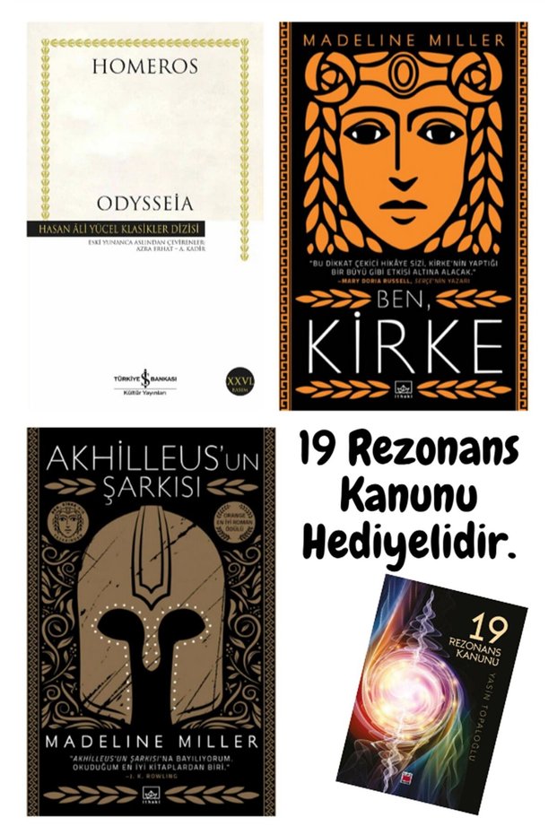 Odysseia & Ben</DNTCTMS>, the Song of Kirke & Akhilleus (3-Book Set) the 19 Resonance Laws Are Gifted
