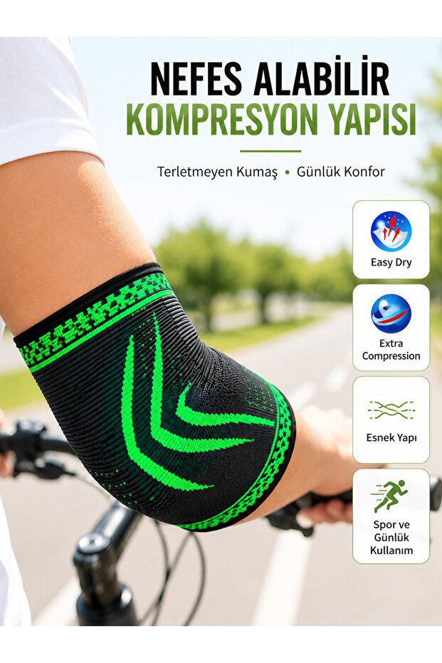 Sports Elbow Brace Elbow Protector Compression Breathable Flexible Support Bandage