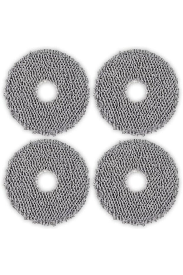 (4-pack) Replacement mop pads for Plus 505 Combo, compatible with Plus 505 Combo and Plus 405 Combo robot mops, mop accessories