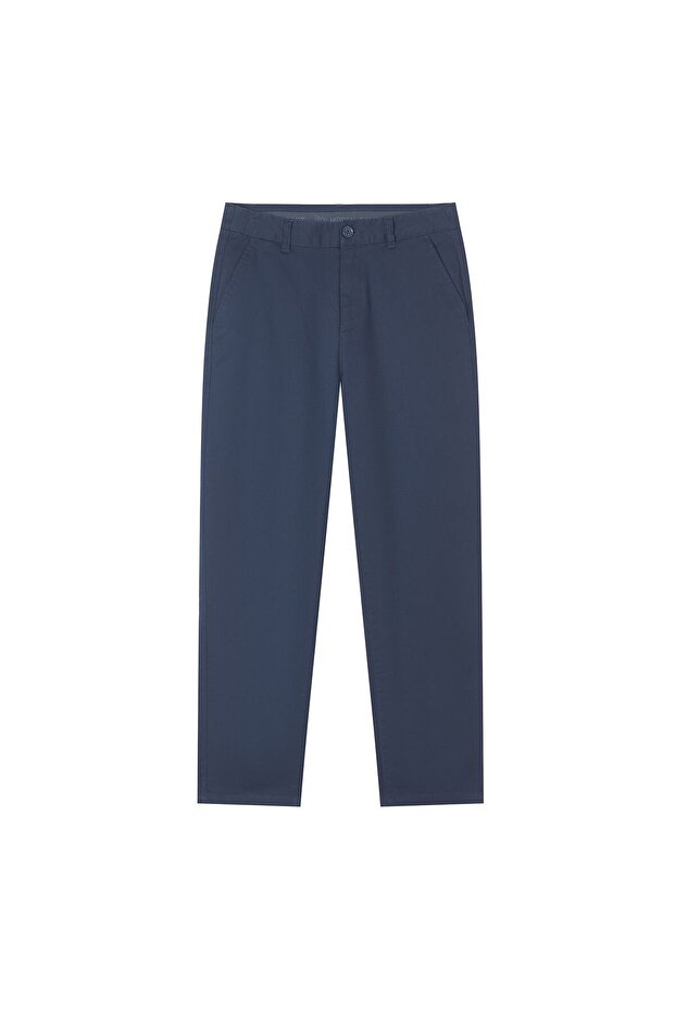 Women’s High-Waist Twill Regular Tapered Fit Pant