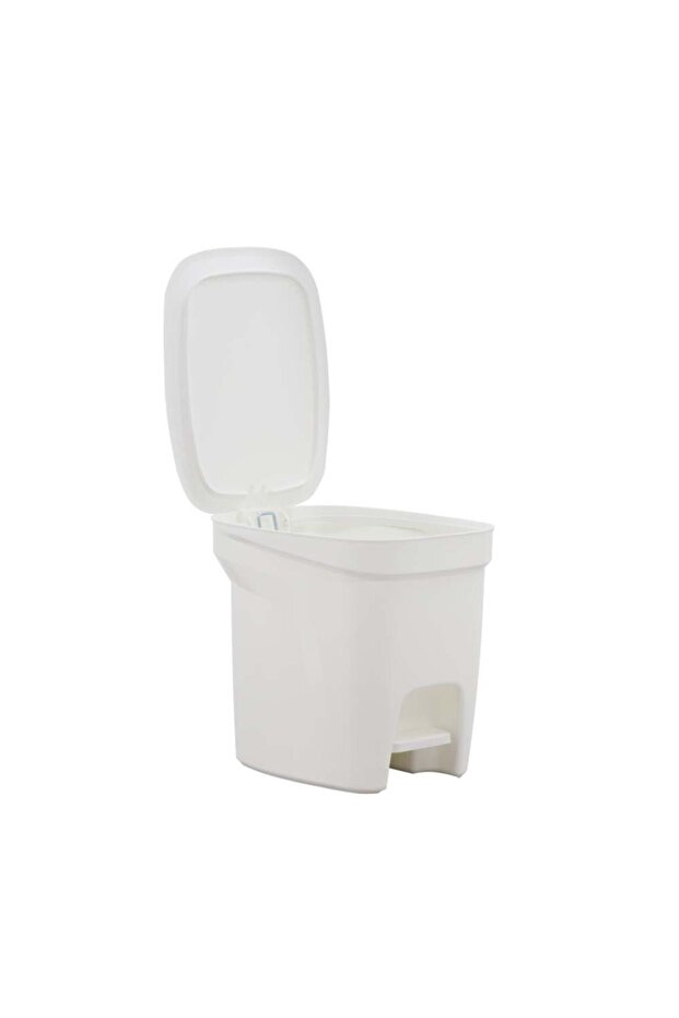 Compact Trash Can 7L White