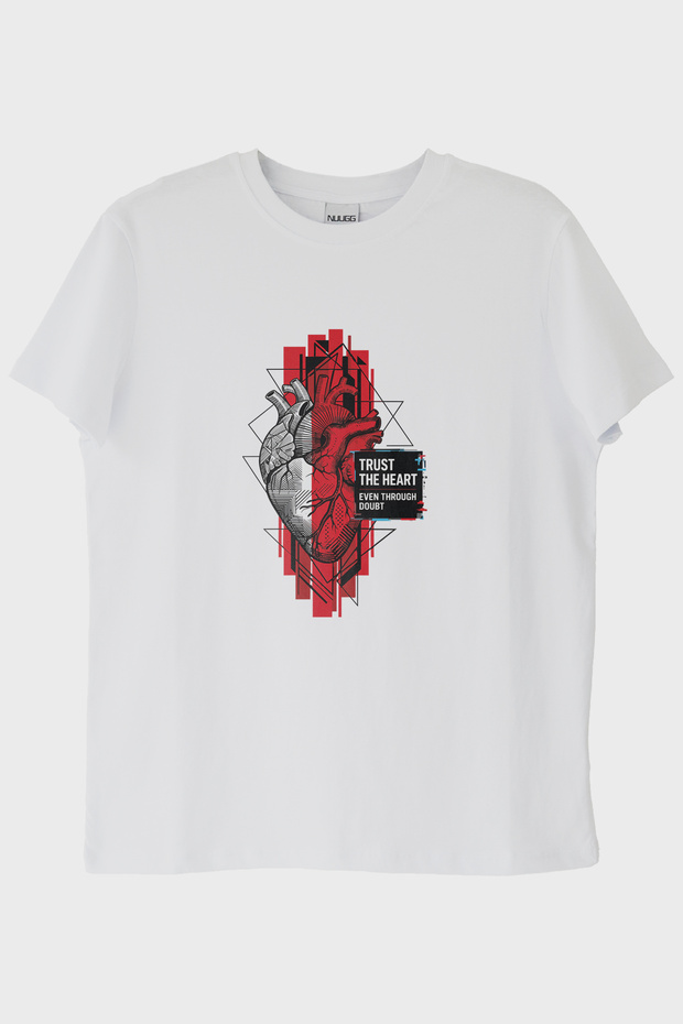 Trust the Heart White T-Shirt