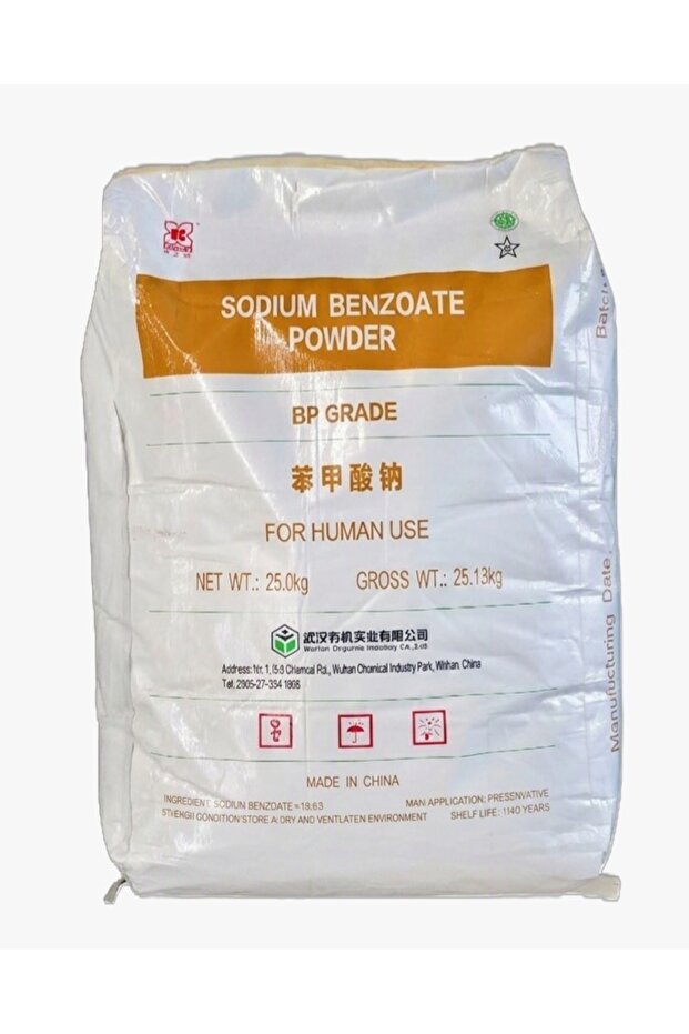 Sodyum Benzoat(E211) 25 Kg
